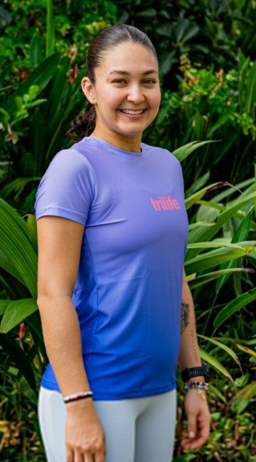 Camiseta Mujer RUN to burn off the CRAZY