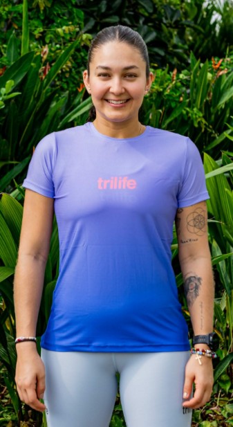 Camiseta Mujer RUN to burn off the CRAZY