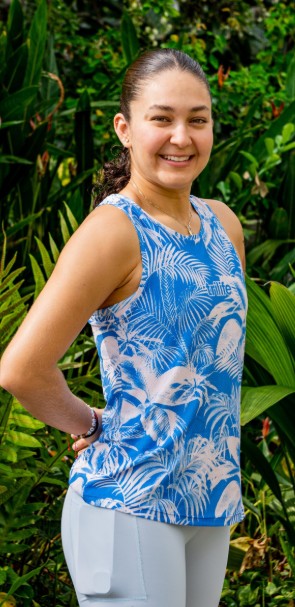 Esqueleto Mujer Ramas/Azul