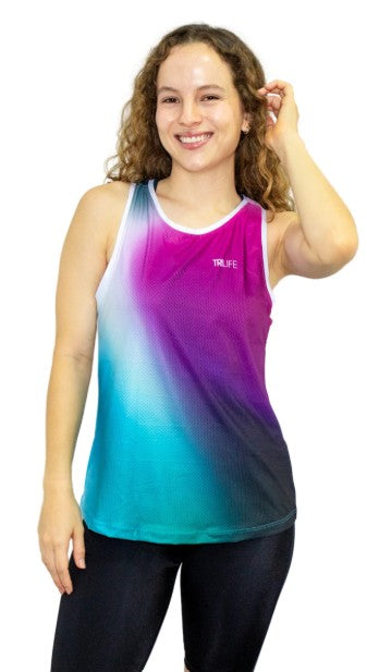 Esqueleto Mujer Morado/Azul
