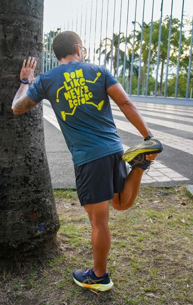 Camiseta Hombre/Run Like Never Before