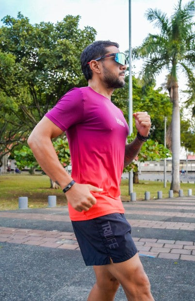 Camiseta Hombre/Degradado Cojelo con teikerisi