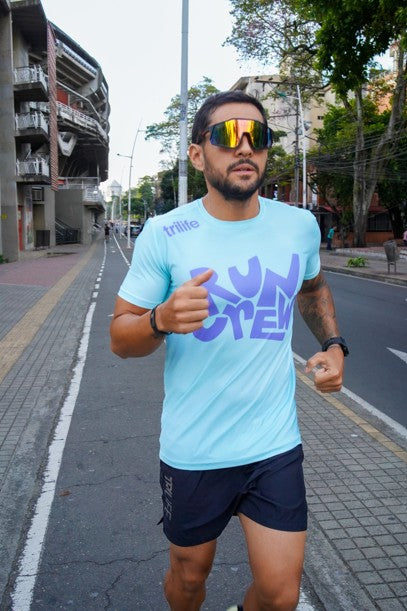 Camiseta Hombre/RUN CREW