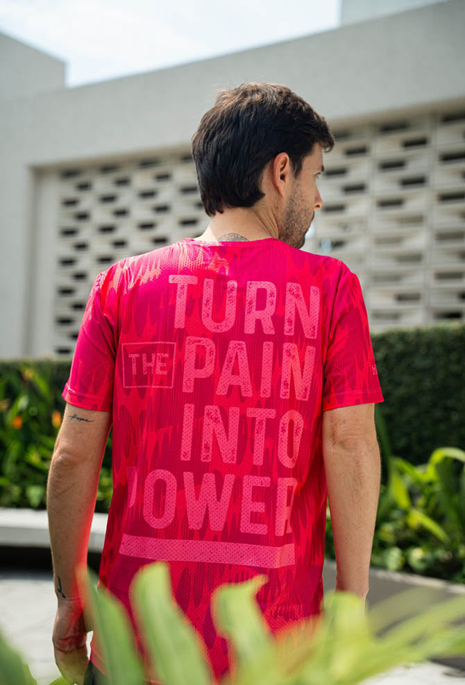 Camiseta Hombre Turn The Pain Into Power