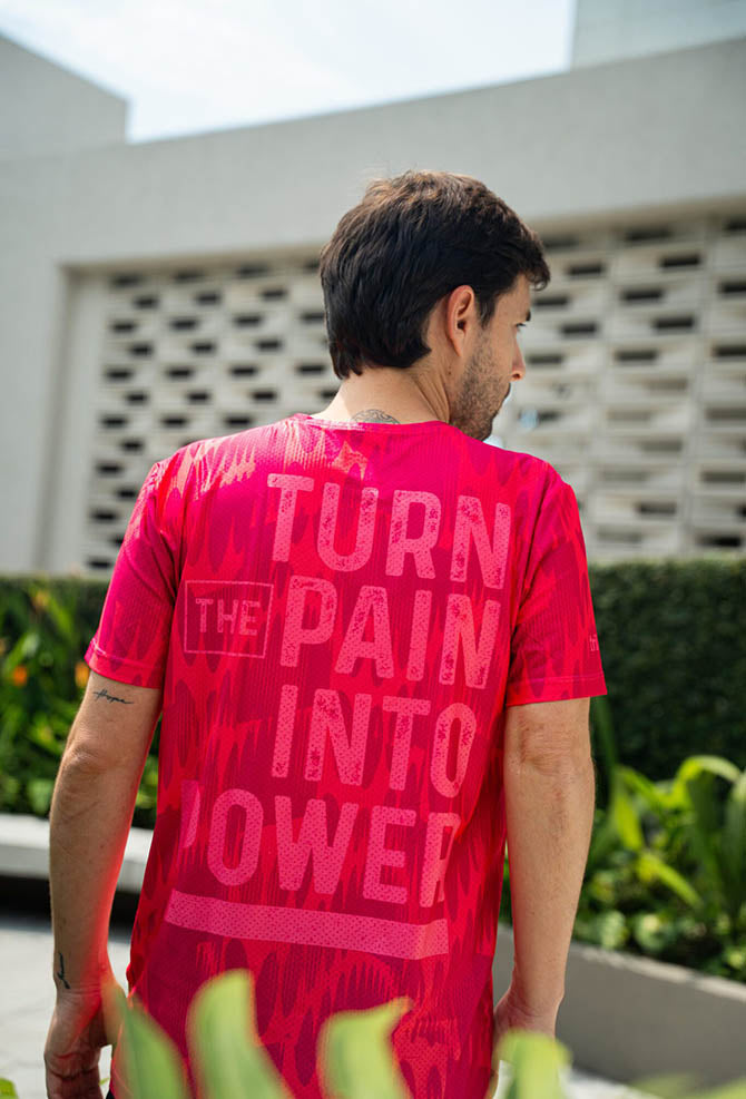 Camiseta Hombre Turn The Pain Into Power