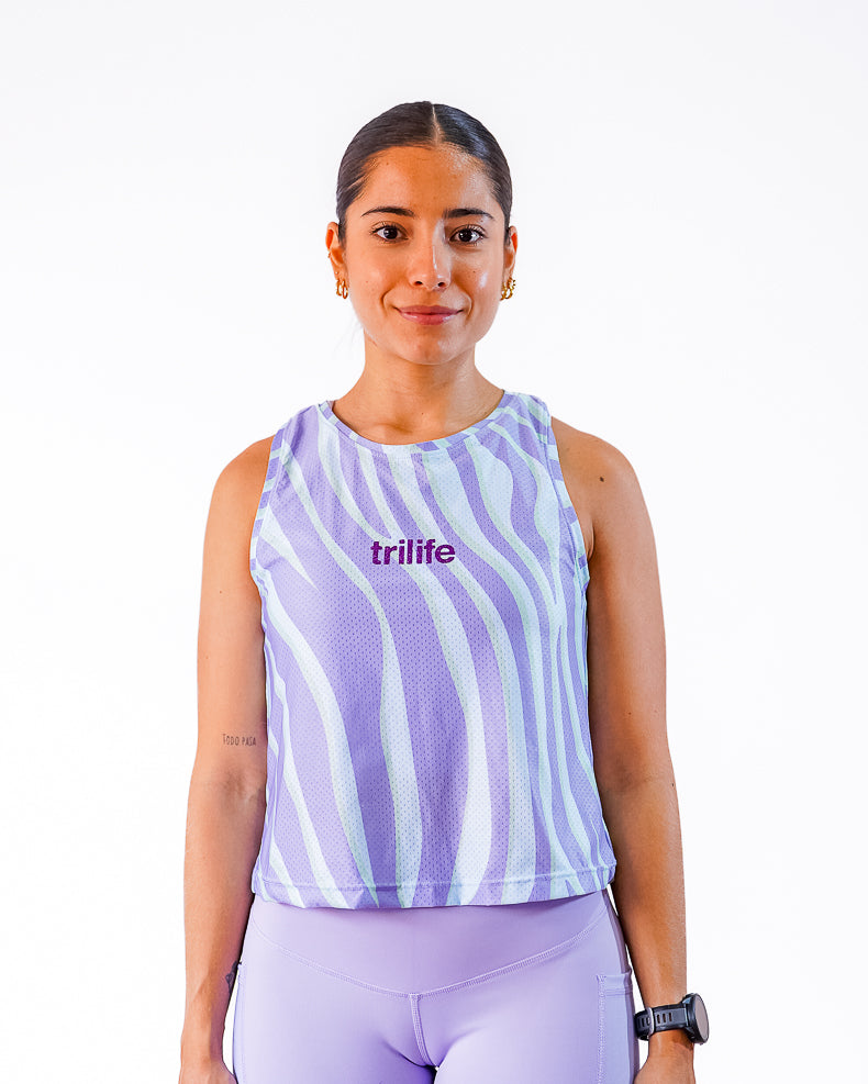 Esqueleto Mujer Corto Lila