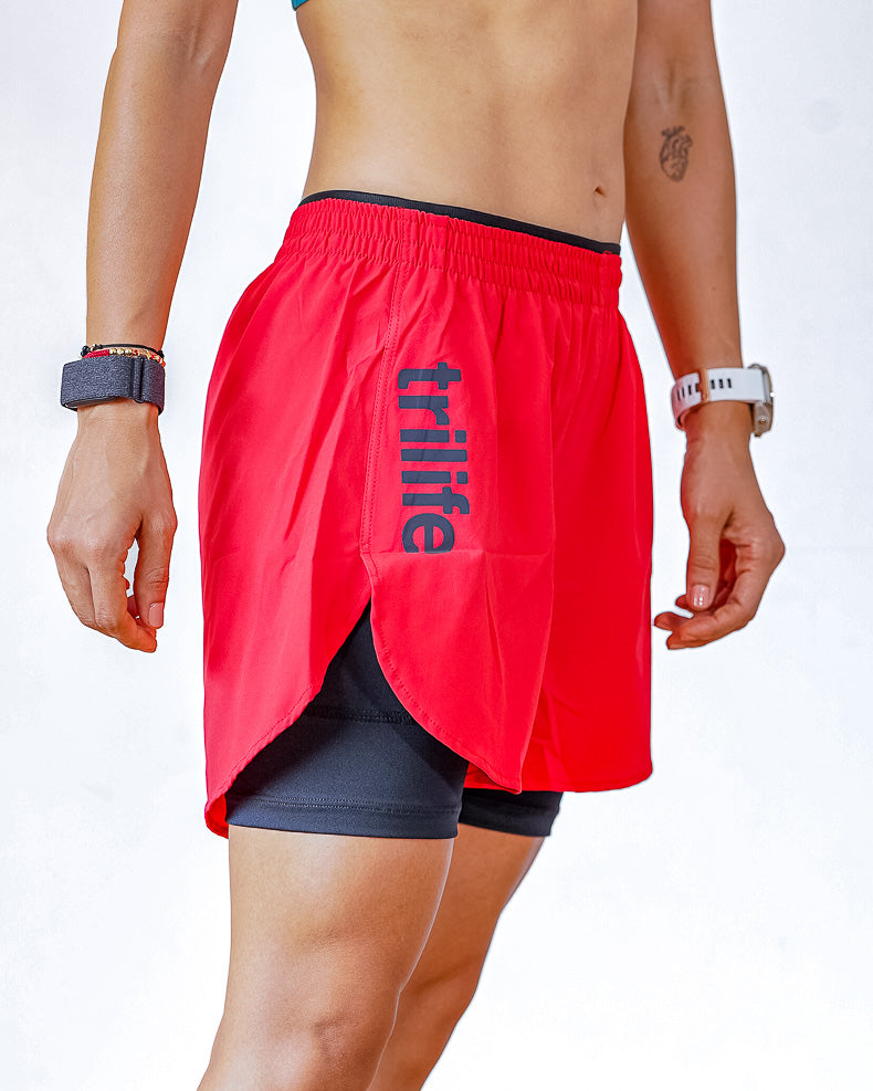 Short Mujer Rojo