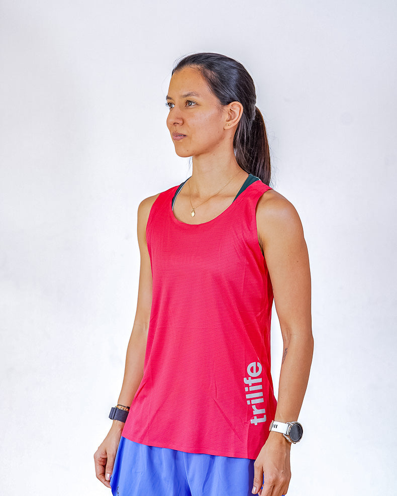 Esqueleto Mujer SIN costuras XIV Rojo