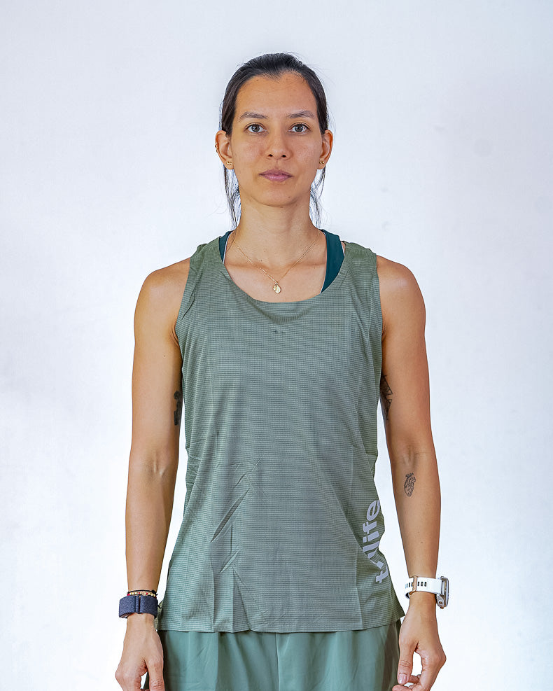 Esqueleto Mujer SIN costuras IX Verde