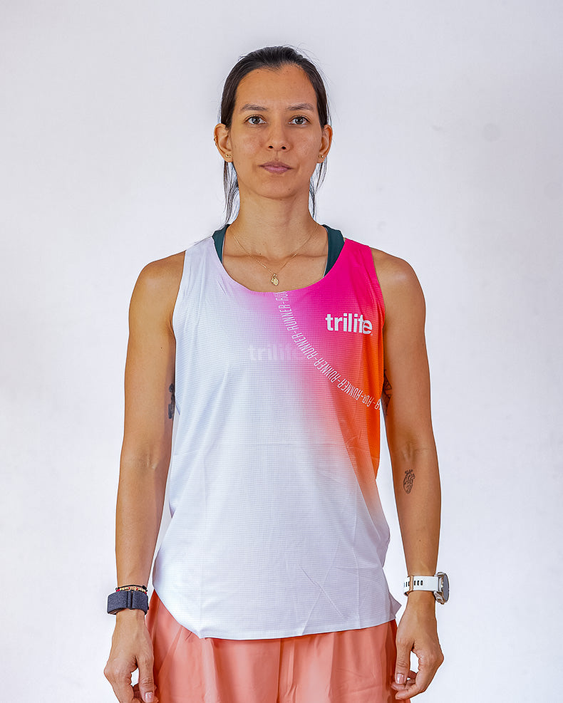 Esqueleto Mujer SIN costuras RUNNER Tri-Color