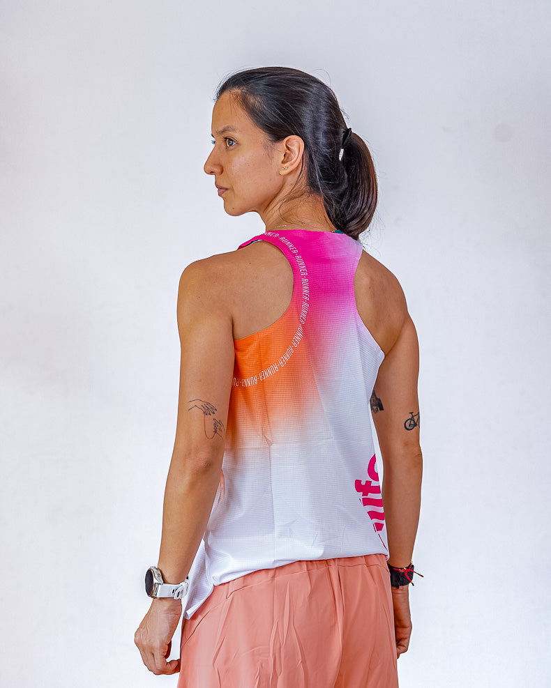 Esqueleto Mujer SIN costuras RUNNER Tri-Color