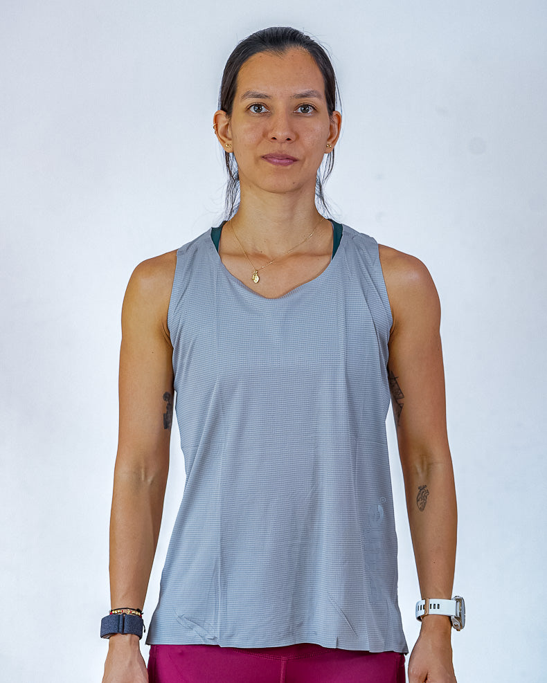 Esqueleto Mujer SIN costuras III Gris Claro