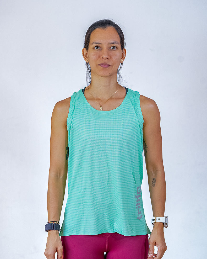 Esqueleto Mujer SIN costuras X Verde Menta