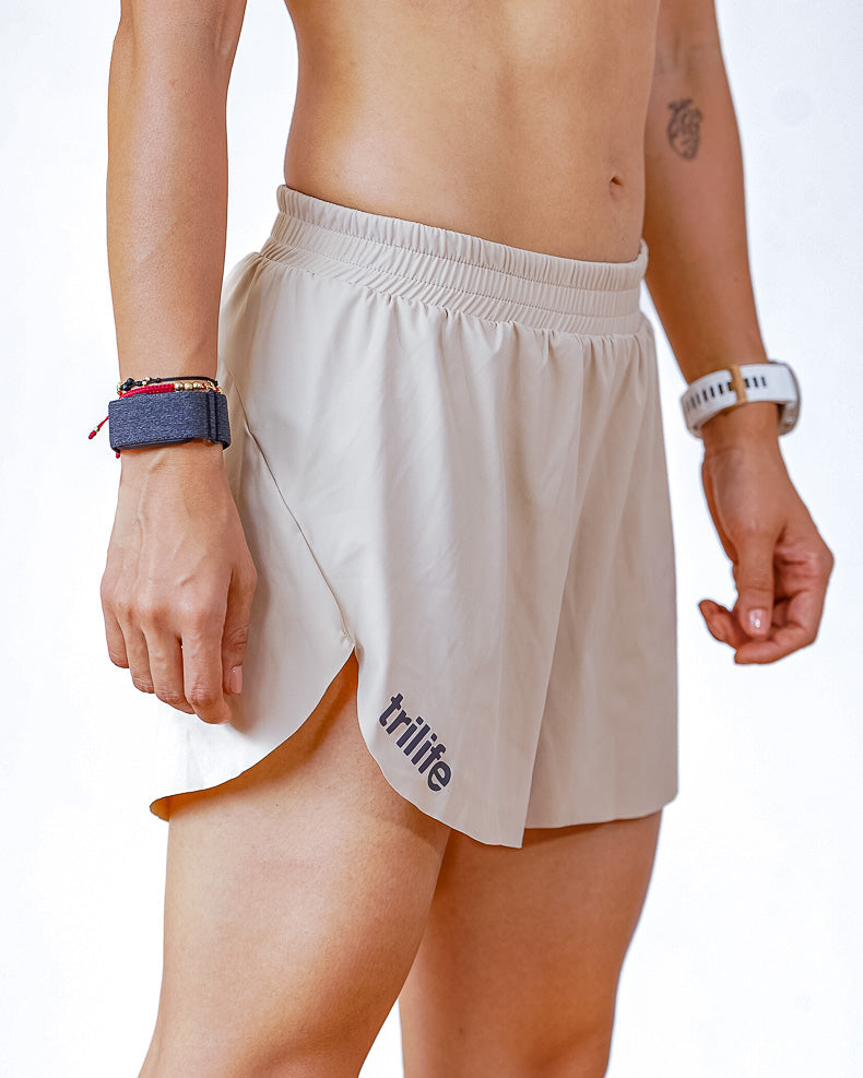 Short Mujer Beige Con Panty
