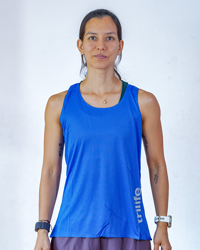Esqueleto Mujer SIN costuras VI Azul Rey