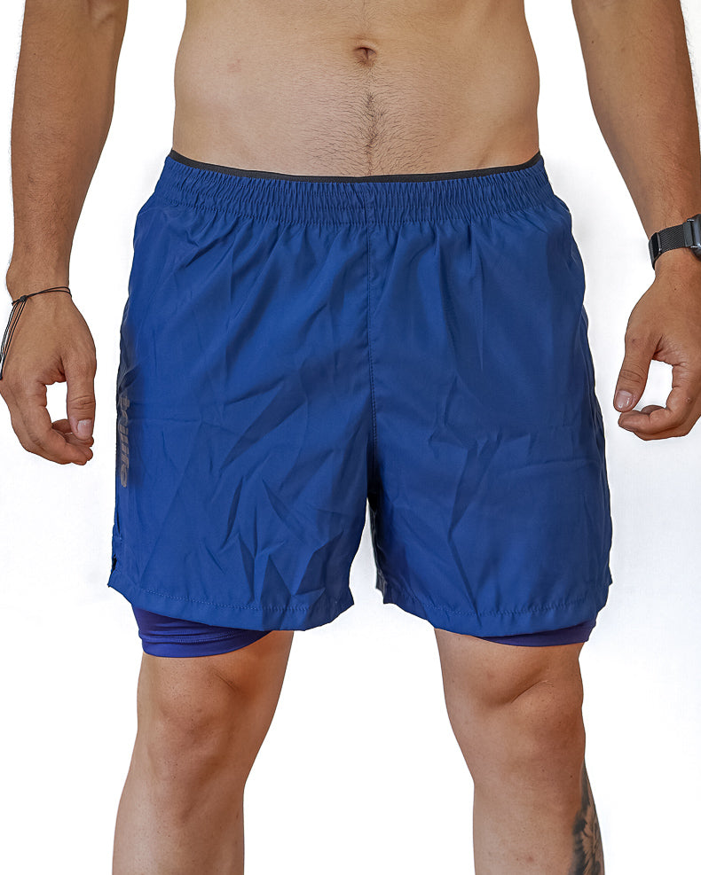 Pantaloneta Hombre Azul Oscura