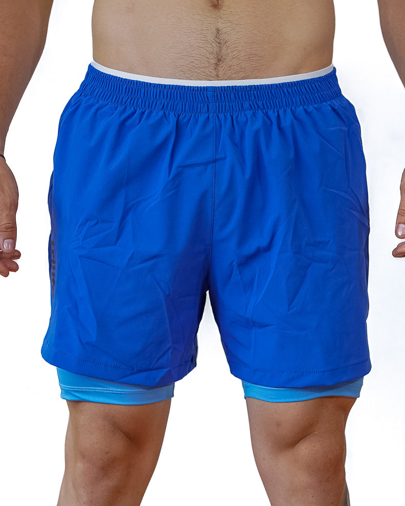 Pantaloneta Hombre AzulClaro