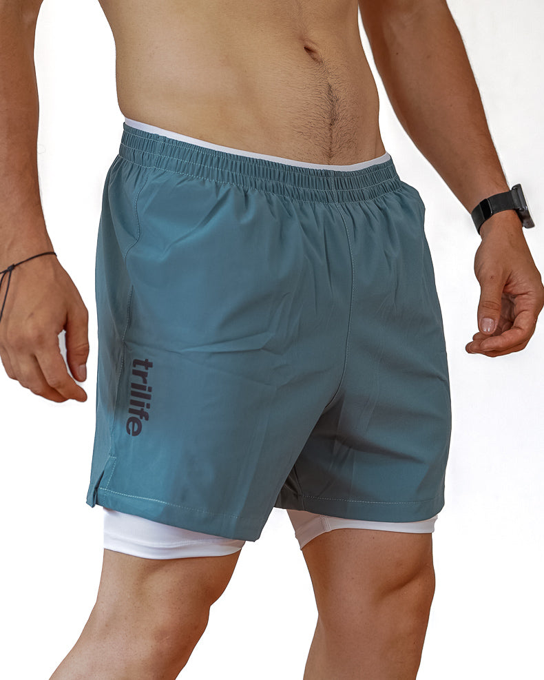Pantaloneta Hombre Olivo