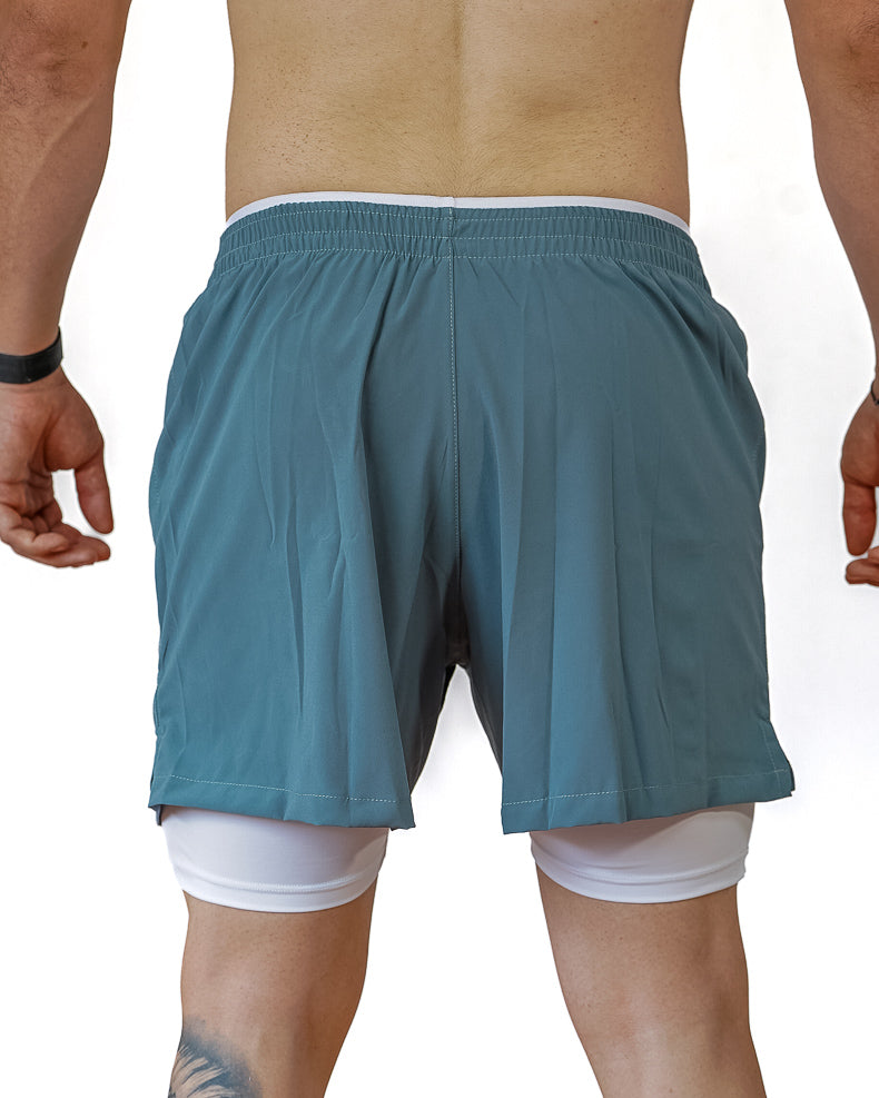 Pantaloneta Hombre Olivo