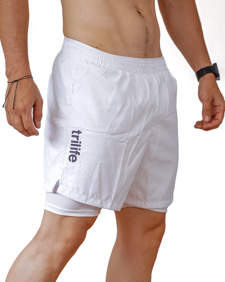 Pantaloneta Hombre Blanca