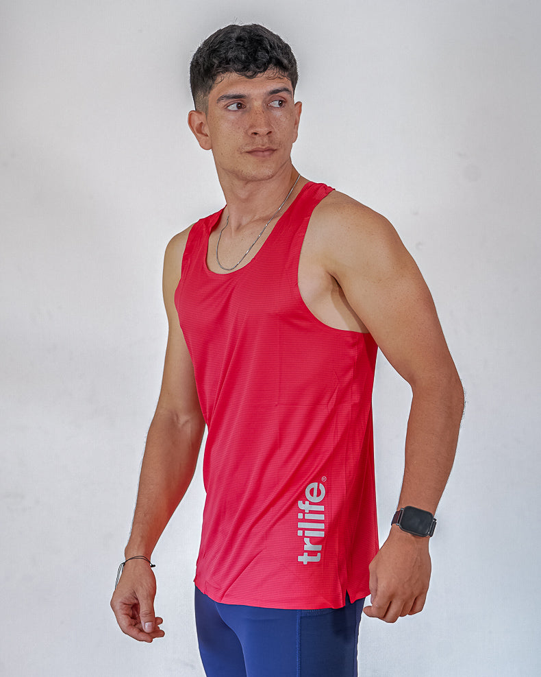 Esqueleto Hombre SIN costuras Rojo