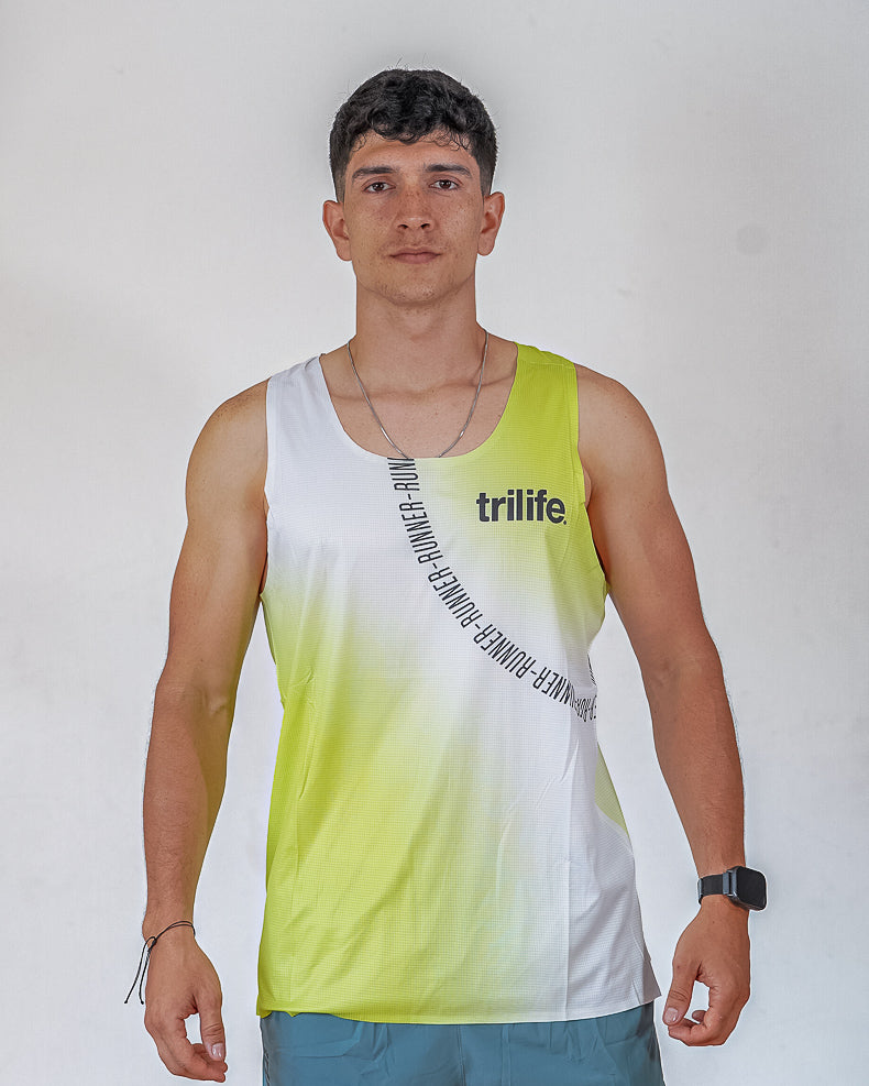 Esqueleto Hombre SIN costuras RUNNER Blanca Neón