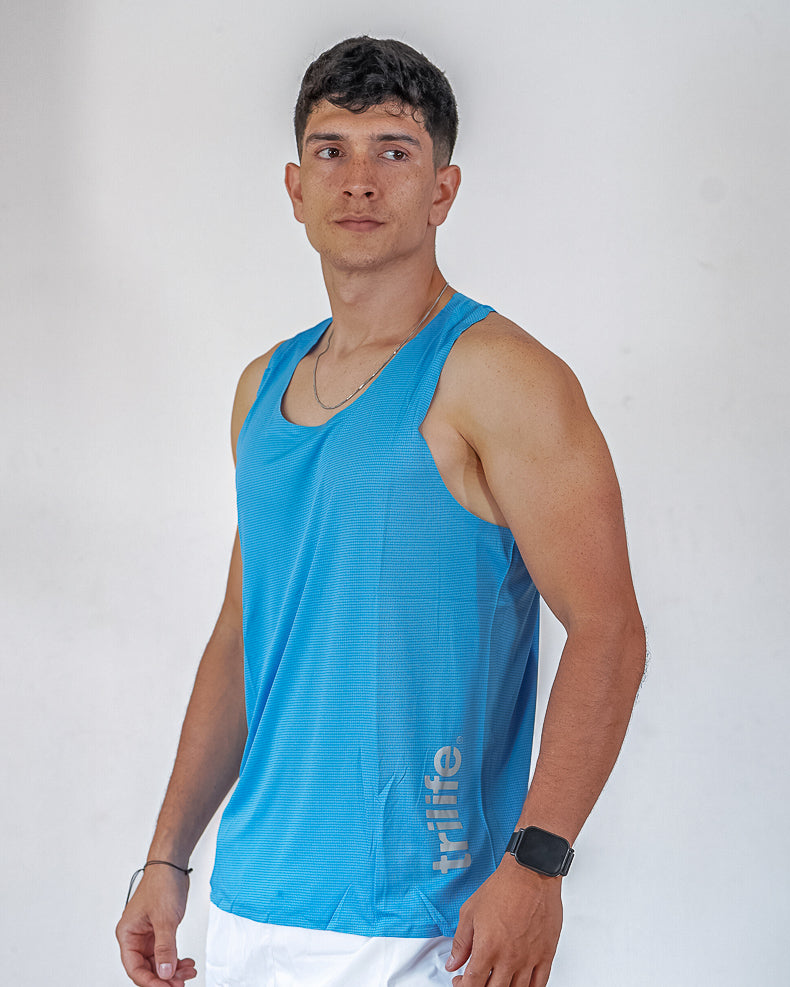 Esqueleto Hombre SIN costuras Azul Claro