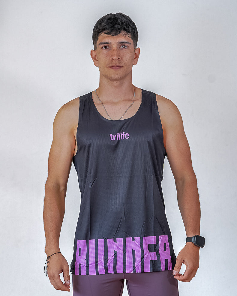 Esqueleto Hombre SIN costuras RUNNER Negra