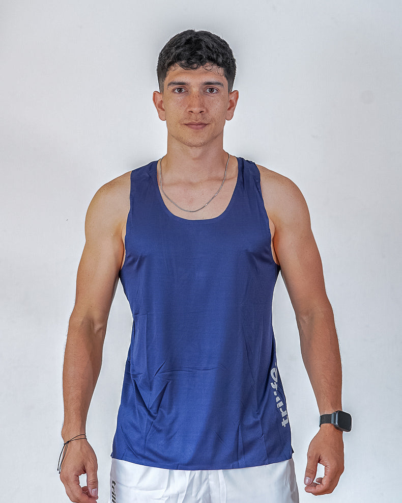 Esqueleto Hombre SIN costuras Azul Oscuro