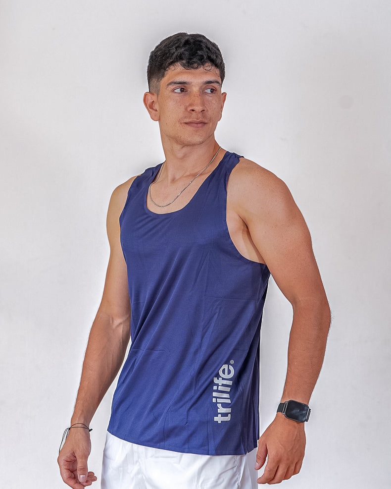 Esqueleto Hombre SIN costuras Azul Oscuro