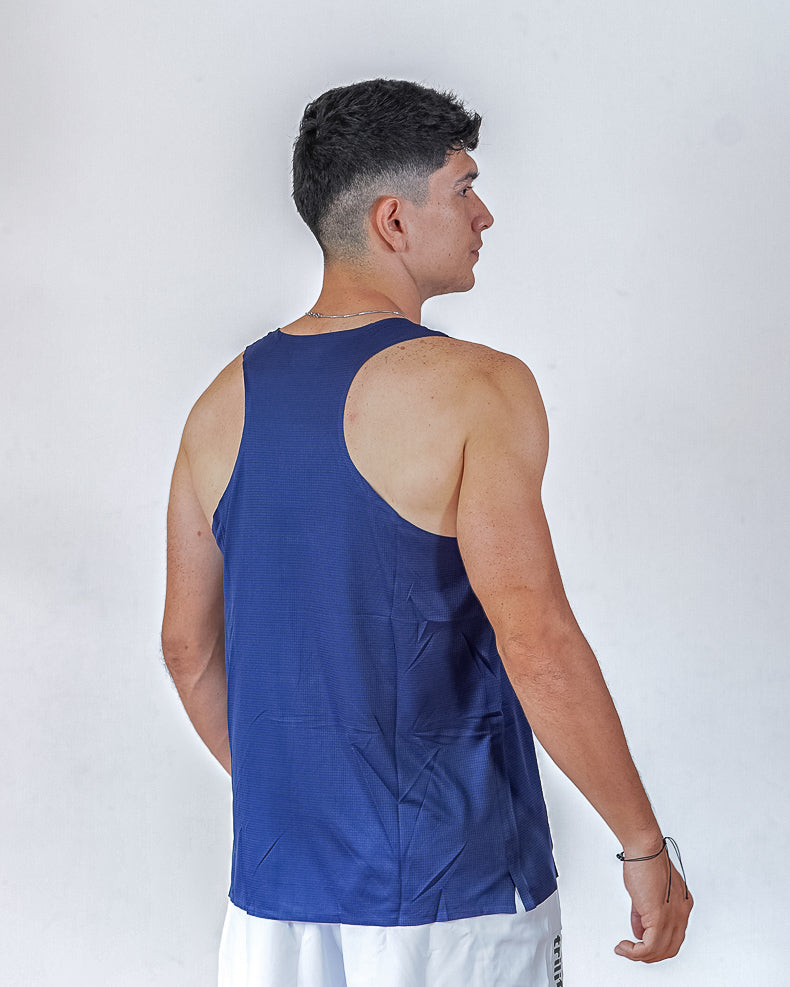 Esqueleto Hombre SIN costuras Azul Oscuro