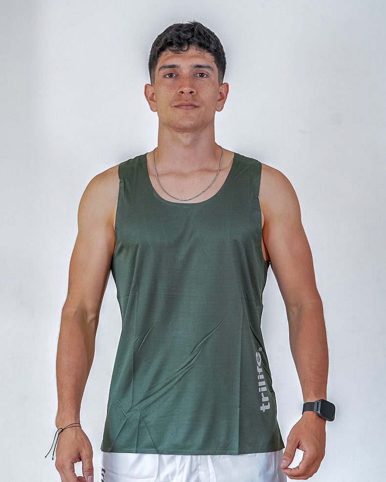 Esqueleto Hombre SIN costuras Verde Militar