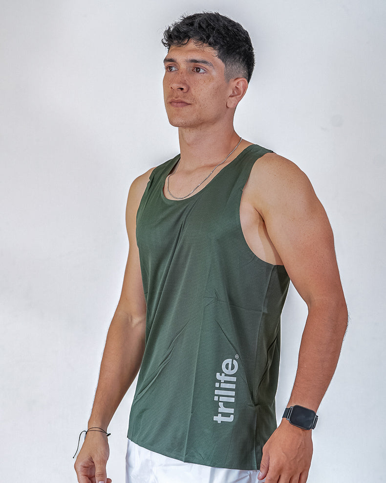 Esqueleto Hombre SIN costuras Verde Militar