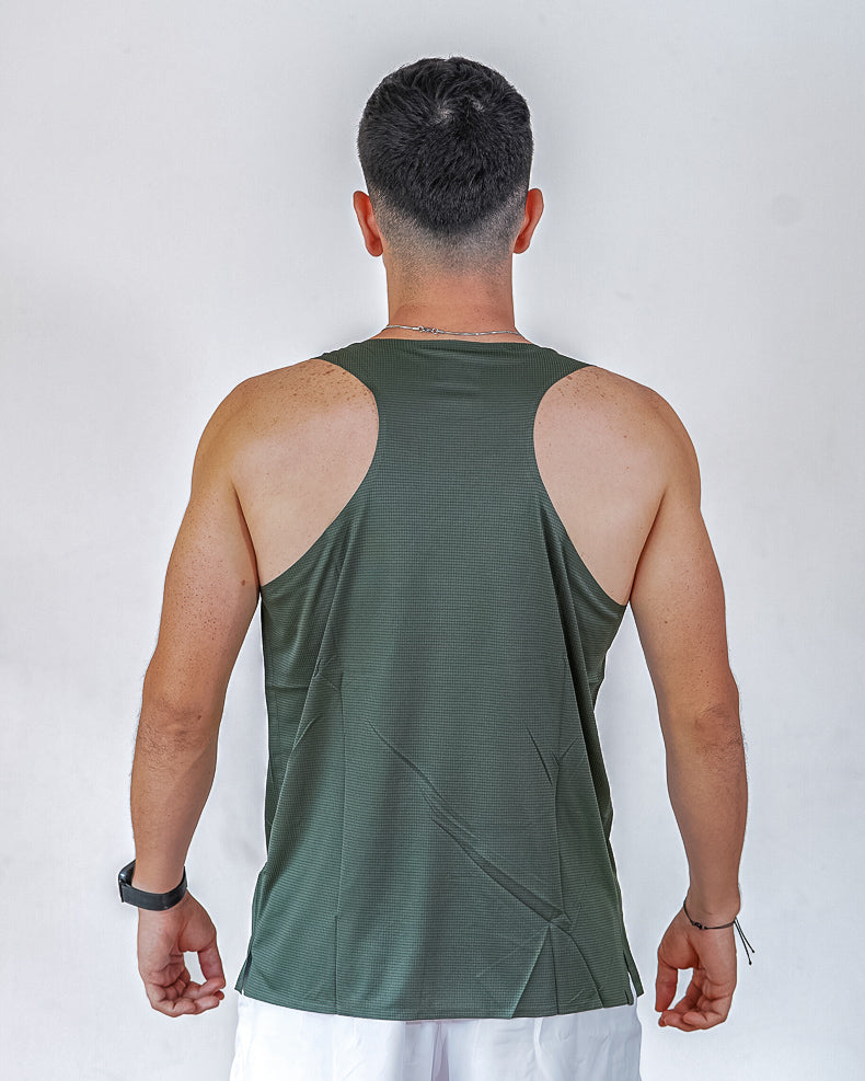 Esqueleto Hombre SIN costuras Verde Militar